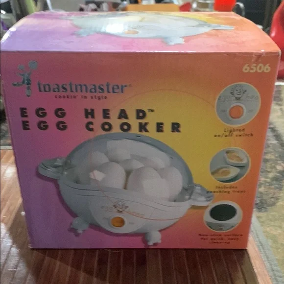 Toastmaster Egg Head Egg Cooker - White - Picture 1 of 3